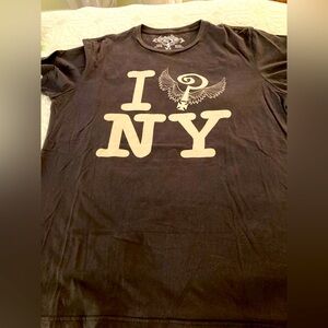 EUC Vintage INDIAN LARRY 100% Cotton Crew Neck Tee Size XL